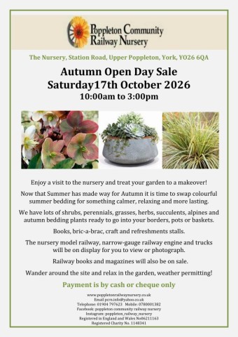 AUTUMN OPEN DAY